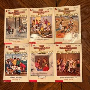 The Baby-Sitters Club Super Special Books Set of 6 | kids chapter books